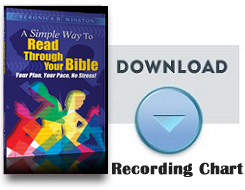 Download Read Through Your Bible Recording Chart